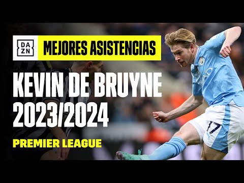 Mejores asistencias de Kevin De Bruyne con el Manchester City en la Premier League 2023/2024