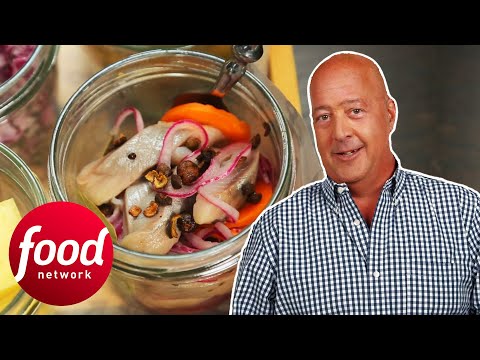 Andrew Zimmern Explains Sweden's Obsession With Pickled Fish | Bizarre Foods: Delicious Destinations