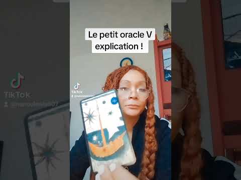 Vous avez pris le petit Oracle V ?  Explication rapide.