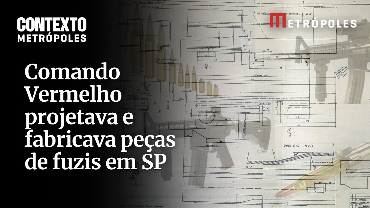 PF descobre fábrica de fuzis do Comando Vermelho escondida em empresa aeroespacial