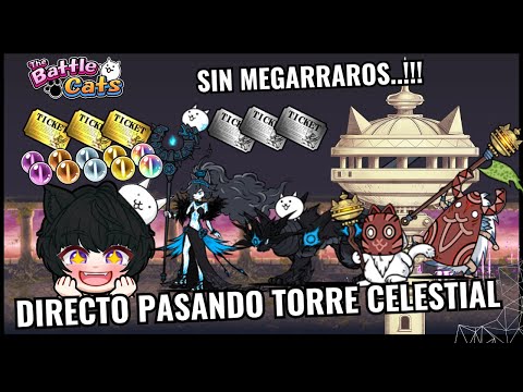猫の動画サムネイル - PASANDO LA TORRE CELESTIAL E INFERNAL SIN UBERS - THE BATTLE CATS