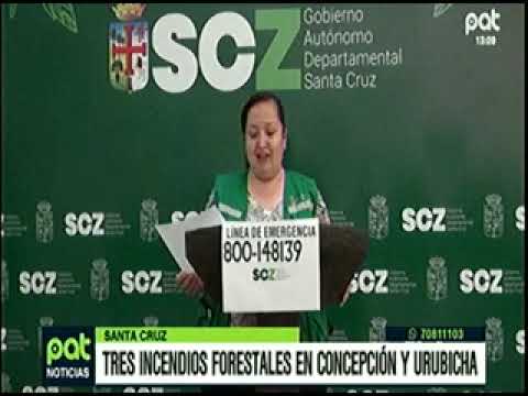04102022 YOVENKA ROSADO TRES INCENDIOS FORESTALES EN CONCEPCIÓ Y URUBICHÁ RED PAT