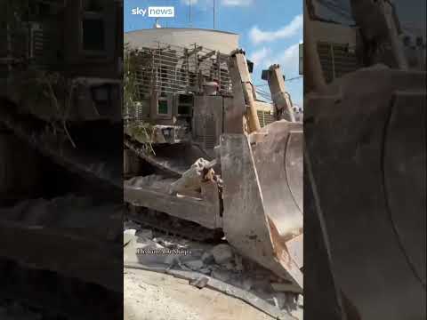 IDF bulldozes businesses in West Bank as operation continues