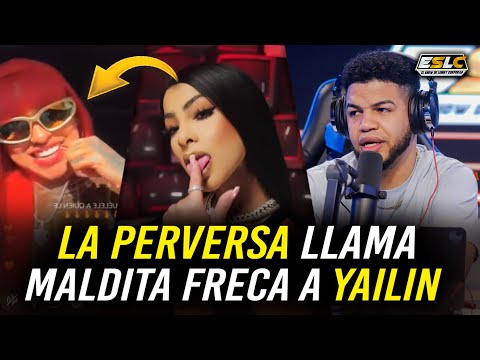 LA PERVERSA LLAMA “MALDITA FRECA” A YAILIN Y SE BURLA DE LA INSUPERABLE “ENVÍA MENSAJE A KAROL G”