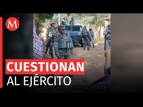 Pobladores en Chicomuselo impidieron el paso al Ejército Mexicano en Chiapas