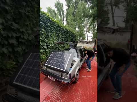 A Kashmiri teacher innovated India's First solar powered Electric Car🔥Cost 6 lakhs only