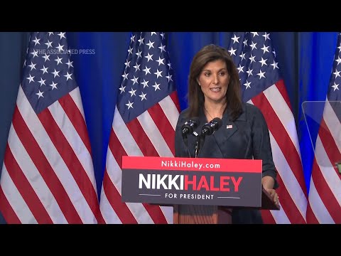 WATCH: Nikki Haley gets emotional about husband's deployment during 2024 campaign speech