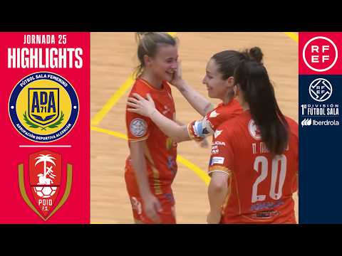 Resumen #PrimeraIberdrola | Arriva AD Alcorcón FSF 0-6 Poio Pescamar | Jornada 25