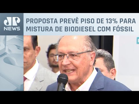 Alckmin defende aprovação do PL do Combustível do Futuro