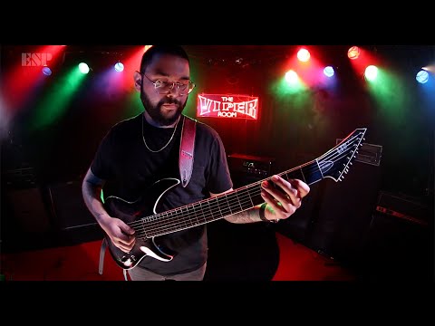 ESP Guitars: LTD Deluxe H3-1007 Baritone Live Performance Demo by Rodney Dudum