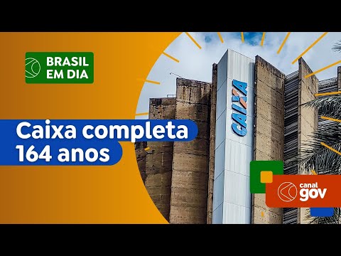 Caixa completa 164 anos