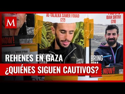 A un año del conflicto: ¿Quiénes son los rehenes cautivos en Gaza?