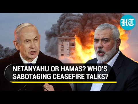 Netanyahu & Hamas Chief In War Of Words As Ceasefire Talks On Brink Of Collapse | Details