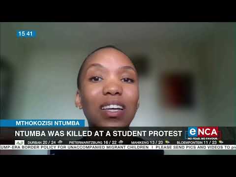 One year since Mthokozisi Ntumba's killing