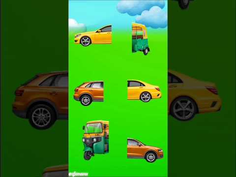 Car video vfx 😲 Car video short car videos  cartoon Auto rickshaw video car vfx magic video#shorts