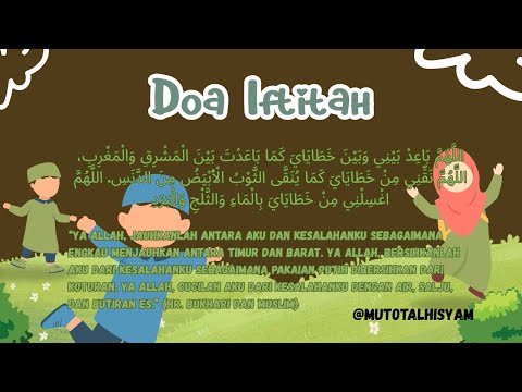 Doa iftitah | (HR. Bukhari dan Muslim) | Sesuai Sunnah Rusulullah SAW #iftitah #doasholat #sunnah