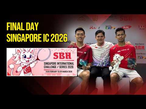 Taufik/Marvino vs Yere/Patra | Final Singapore IC 2026 | Live Badminton Reaction + Score