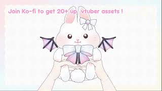 VTS Live2D Item - Halloween Bun ✨ | #vtuberassets