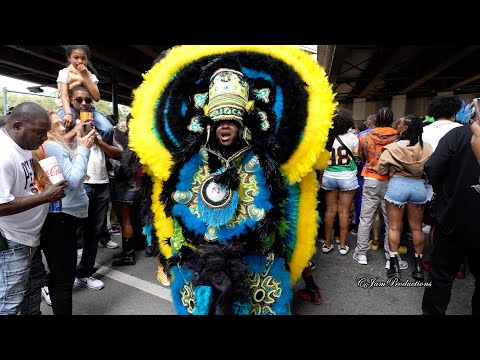Mardi Gras 2025 with the Monogram Hunters Mardi Gras Indians