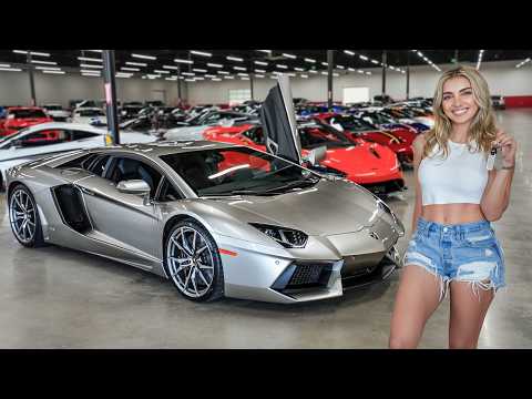 EmeliaHartford: Showroom Adventures, Aventador Test Drive, and Racing Plans