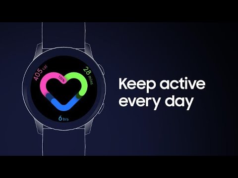 Galaxy Watch Active: How to set and track your Daily Activity