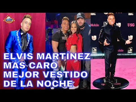 Elvis Martínez gastó más de 12 mil dólares en vestuario para Premios Lo Nuestro