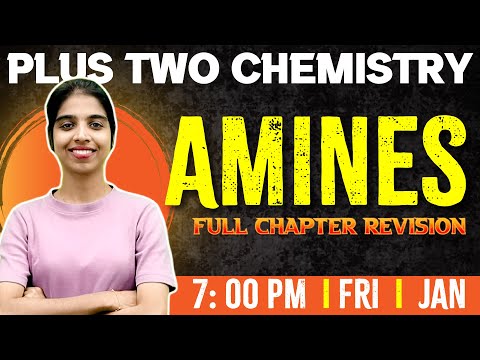 Plus Two Chemistry | Amines | Chapter 9 | Full Chapter | Exam Winner +2