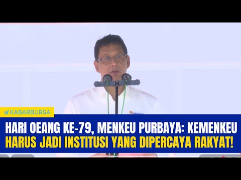 Peringati Hari Oeang ke-79, Menkeu Purbaya Ingatkan Pegawai Kemenkeu Harus Jaga Kepercayaan Rakyat