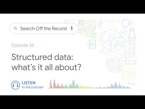 Structured data: What's it all about?