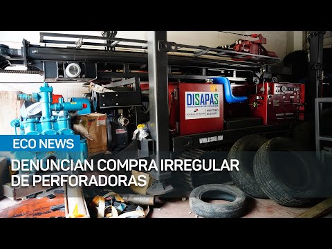 Gobierno interpondrá denuncia por irregularidades en compra de perforadoras | #EcoNews