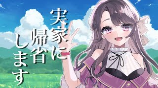 【雑談】帰省するのでおはなししよ！！！【麗志坂えす】