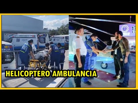 Primeras emergencias de los helicópteros ambulancia del SEM en Salud