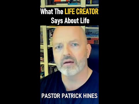 What The Life Creator Says About Life - Pastor Patrick Hines Podcast #shorts  #christianshorts #God