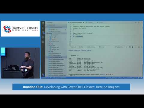 Developing with PowerShell Classes: Here be Dragons by Brandon Olin