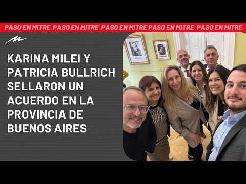 Karina Milei y Patricia Bullrich sellaron un acuerdo en la provincia de Buenos Aires