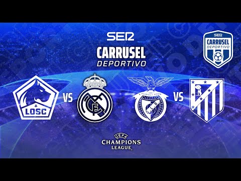 LILLE vs REAL MADRID & BENFICA vs ATLÉTICO DE MADRID | EN DIRECTO #UCL 24/25 - LIGUILLA Jornada 2