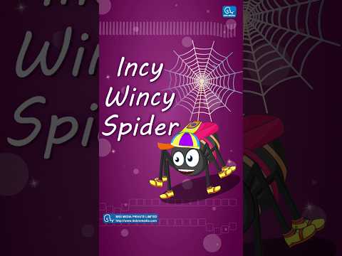 Incy Wincy Spider Rhyme | Children Songs | Fun Learning | #rhymes #cartoon #rhymesshorts #ytshort