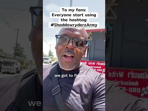 #ShaddowRyderzArmy