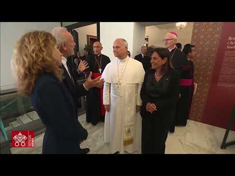 Visita pastoral del Papa Leon XIV a la Universidad La Sapiensa de Roma