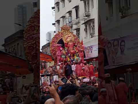 Lalbagcha Raja visarjan 2025 #lalbagcharaja #lalbagcharaja2025 #mumbaiganpati #trending #shorts