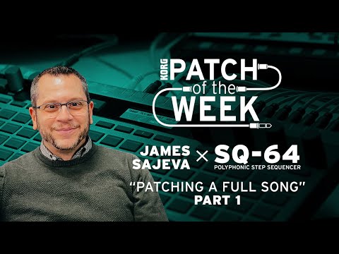 POTW 149: Patching a full song part 1: NTS-1 Arpeggiator via SQ-64 MIDI Out on Part A