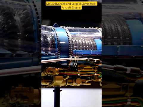 Most Advanced and Largest Commercial Aircraft Engine #GE9X, #JetEngine, #Boeing777X