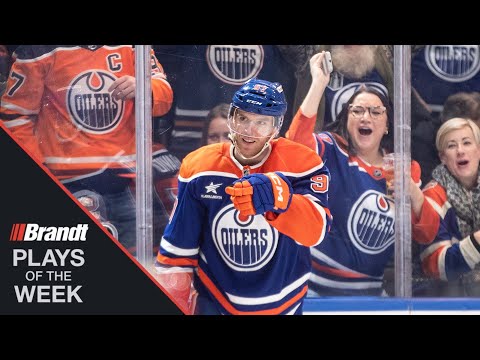 Saros Commits ABSOLUTE Thievery & McDavid Joins 1,000 Point Club In Style | NHL Plays Of The Week