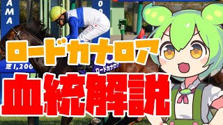 【競馬】【血統解説】電撃の龍王、ロードカナロア産駒の特徴を血統面から徹底解説！【ずんだもん解説】