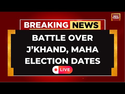 Maharashtra And Jharkhand Election Dates To Be Announced Today | India Today LIVE