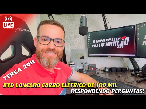 ???? LIVE! BYD LANÇARÁ CARRO ELÉTRICO DE 100 MIL - Respondendo a Perguntas #8