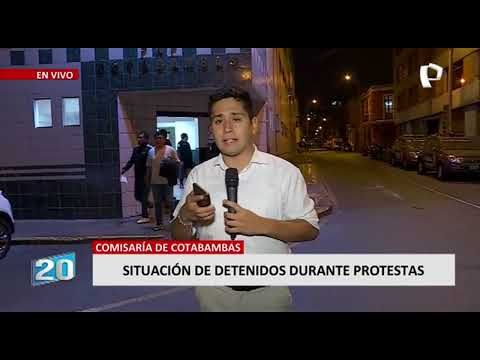 General PNP Víctor Zanabria: 14 personas fueron detenidas durante segundo día de protestas en Lima