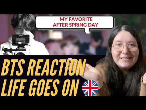 Vidéo REACTION TO BTS MV  LIFE GOES ON FIRST TIME ENG  a peaceful song