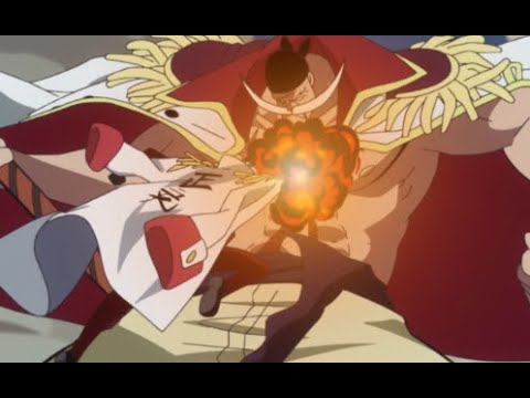 원피스 명장면 혼자서 해군대장 3명을 상대화는 사황의 강함!