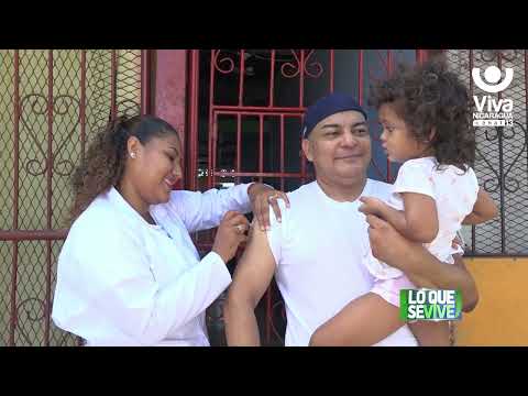 Más familias de Managua se inmunizan contra el Covid19